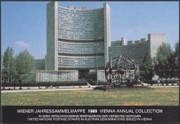 UN - United Nations Vienna 1989 Cancelled Souvenir Folder - Year Pack - Andere & Zonder Classificatie