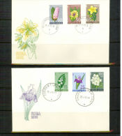 Jugoslawien / Yugoslavia 1963 Flowers FDC - Lettres & Documents