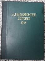 SCHIEDSRICHTER ZEITUNG 1935 (FULL YEAR, 24 NUMBER), DFB  Deutscher Fußball-Bund,  German Football Association - Books