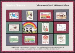 UN - United Nations Geneva 1985 MNH Souvenir Folder - Year Pack - Other & Unclassified