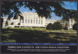 UN - United Nations Geneva 1990 MNH Souvenir Folder - Year Pack - Other & Unclassified