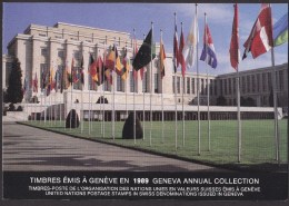 UN - United Nations Geneva 1989 Cancelled Souvenir Folder - Year Pack - Autres & Non Classés