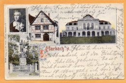 Marbach A N 1906 Postcard - Marbach