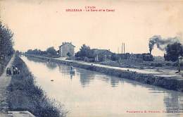 Gruissan    11       La Gare Et Le Canal - Sigean