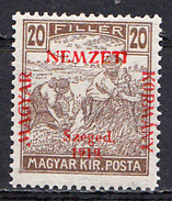 HUNGARY,SZEGED , 20 FILLER MNH - Szeged