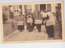 BRAINE L'ALLEUD BENEDICTION DE LA PREMIERE PIERRE SORTIE DU PRESBYTERE - Braine-l'Alleud