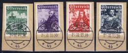 Austria: Mi Nr 557 - 562 Gestempelt/used/obl. 1933 - Used Stamps