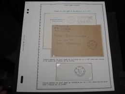 ALSACE - Env Avec Oblit De MOLSHEIM - Détaillons Belle Collection Sur Feuille De Présentation - Superbe - P 55 - P20770 - Otros & Sin Clasificación