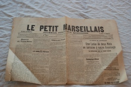 Le Petit Marseillais Du 9/12/1914 - Le Petit Marseillais