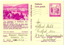 CUR-L10 - AUTRICHE Entier Postal Illustré De SEEBODEN Centre Thermal - Briefkaarten