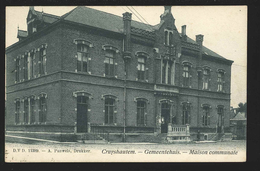 +++ CPA - KRUISHOUTEM - CRUYSHAUTEM - Maison Communale - Gemeentehuis  - D.V.D.11389  // - Kruishoutem