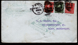 A4262) US Advertising Cover From New York 05/06/1902 To Basel / Switzerland - Lettres & Documents