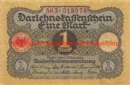 Eine Mark 1920 - 1 Mark