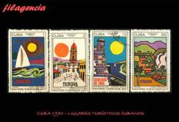 USADOS. CUBA. 1970-01 LUGARES TURÍSTICOS CUBANOS - Oblitérés