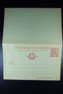 Italie Cartolina Postale Risposta Mi Nr P 36 Unused  1903 - Entero Postal