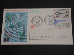 FRANCE / COMORES - Enveloppe FDC En 1960 , émetteur De Dzaoudzi - A Voir - L  3436 - Lettres & Documents