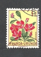 RUANDA URUNDI  1953 Indigenous Flora USED - Gebraucht