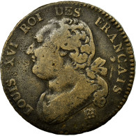 Monnaie, France, 12 Deniers Français, 12 Deniers, 1792, Strasbourg, TB, Bronze - Autres & Non Classés