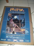 CHARLES J.-F. RARE Affiche Du 8e Salon International Des Collectionneurs, Passions 1998. Charleroi. Belgique. - Posters