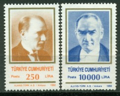 AC- TURKEY STAMP -  REGULAR STAMP WITH THE PORTRAIT OF ATATURK MNH 28 MAY 1992 - Nuevos