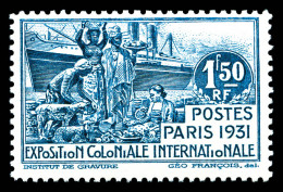 ** N°149a/52a, 40c Vert Et 1F50 Bleu Sans "CAMEROUN", Fraîcheur Postale, TB   Qualité: ** - Neufs