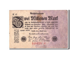 Billet, Allemagne, 2 Millionen Mark, 1923, 1923-08-09, KM:103, TB - 2 Miljoen Mark