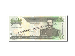 Billet, Dominican Republic, 10 Pesos Oro, 2002, Undated, KM:168s2, NEUF - Dominikanische Rep.