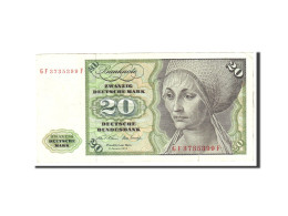 Billet, République Fédérale Allemande, 20 Deutsche Mark, 1970, 1970-01-02 - 20 DM