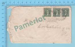 Canada - Cover Petawawa Camp, Field Post Office, 1940, Knight Of Columbus, War Services To Cookshire Quebec - 2 Scans - Briefe U. Dokumente