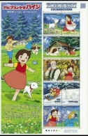 Japan Animation Heidi Girl Of The Alps 2013 Cartoon (sheetlet) MNH - Unused Stamps