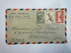 LETTRE  Au Départ De  BUENOS-AIRES  à Destination De MIRANDE (Gers)   1945   - Brieven En Documenten