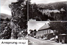 Marienberg Zöblitz Ansprung - S/w Mehrbildkarte 2 - Marienberg