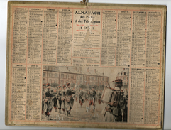 Almanach Des Postes Et Télégraphes1933 - Le Défilé Dans La Cour De La Caserne - Grand Format : 1921-40