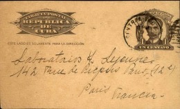 CUBA - Entier Postal Pour Paris En 1934 - A Voir - L  3704 - Storia Postale