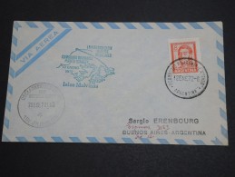 ARGENTINE - Enveloppe Et Oblitération Du Service Aérien Iles Falkland 1972 - A Voir - L  4044 - Brieven En Documenten