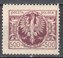 Poland 1923 Polish Eagle - Mi. 179 - MNH (**) - Nuevos