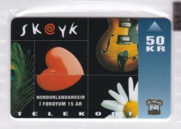 Faroe Islands, OD-017,  50 Kr , Skeyk - Musical, Mint In Blister, 2 Scans. - Färöer I.