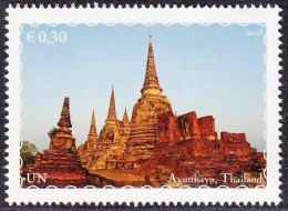 ONU Vienne 2015 World Heritage Patrimoine Mondial South East Asia Asie Du Sud-Est. 6 Stamps From Booklet Tirés Du Carnet - Autres & Non Classés