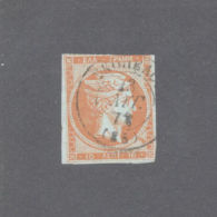 GREECE SKOPELOS (ΣΚΟΠΕΛΟΣ) POSTMARK TYPE II ON LARGE HERMES HEAD - Postal Logo & Postmarks