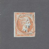 GREECE SKOPELOS (ΣΚΟΠΕΛΟΣ) POSTMARK TYPE II ON LARGE HERMES HEAD - Postembleem & Poststempel