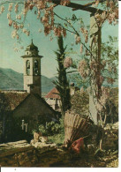 Brione Fraz. Di Verzasca (Tessin, Svizzera) Campanile Chiesa, Eglise, Church, Kirche - Verzasca