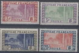 France, Guyane : N° 129 à 132 X Année 1929 - Neufs