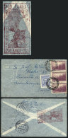 Airmail Cover Sent From Saenz Peña (Chaco) To Czechoslovakia On 2/MAR/1938, Franked With 1.40P., With... - Sonstige & Ohne Zuordnung