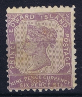 Canada: Prince Edward Island 1869 SG 26 Not Used (*) SG - Nuevos