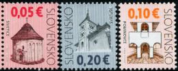 XF0387 Slovakia 2008 Building 3v MNH - Neufs