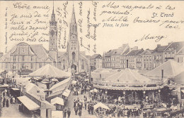 St Truiden St Trond - Grand Place, La Foire (top Animation, Nels 66, Nr 24, 1903) - Sint-Truiden