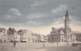 St Truiden Saint Trond - Grand'Place Et Hôtel De Ville (Marco Marcovici, Animation, Colorisée, 1914) - Sint-Truiden
