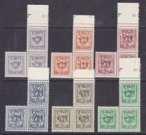 Belgie 1952 Preo 41 (1-VII-51 / 30-VI-52) 6v  3x  ** Mnh (32701B) - Typo Precancels 1936-51 (Small Seal Of The State)