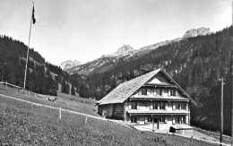 RIEMENSTALDEN → Berghaus St.Bernhard, Alp Kirchrüti Ob Sisikon 1958  ►Stempel Pfaffnauer Blauringlager&#9668 - Riemenstalden