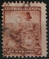 ARGENTINA 1899 -1903. Libertad Con Escudo. USADO - USED. - Usati